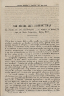 Przegląd Poznański : pismo sześciotygodniowe. T.29, Poszyt 2/3 (półrocze pierwsze 1860)