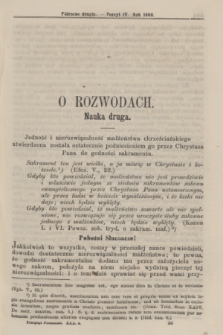 Przegląd Poznański : pismo sześciotygodniowe. T.29, Poszyt 4 (półrocze pierwsze 1860)