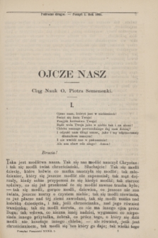 Przegląd Poznański : pismo sześciotygodniowe. T.32, Poszyt 1 (półrocze drugie 1861)