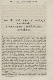 Przegląd Poznański : pismo sześciotygodniowe. T.34, Poszyt 2/3 (półrocze drugie 1862)