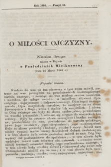 Przegląd Poznański : pismo sześciotygodniowe. T.37, Poszyt 2 (półrocze pierwsze 1864)