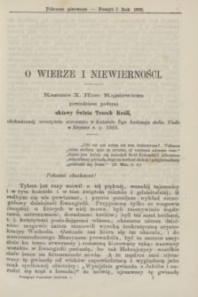 Przegląd Poznański : pismo sześciotygodniowe. T.38, Poszyt 1 (półrocze pierwsze 1865)