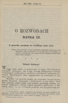 Przegląd Poznański : pismo sześciotygodniowe. T.38, Poszyt 2 (półrocze pierwsze 1865)