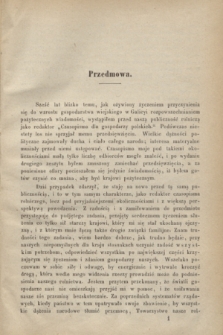 Rolnik : czasopismo rolniczo-przemysłowe : organ c. k. galicyjskiego Towarzystwa gospodarskiego. [T.3], [zeszyt 1] (1868) + wkładka