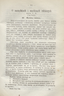 Rolnik : czasopismo dla gospodarzy wiejskich : organ urzędowy c. k. Towarzystwa gospodarskiego galicyjskiego. T.8, [Zeszyt 6] (czerwiec 1871)
