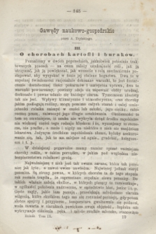 Rolnik : czasopismo dla gospodarzy wiejskich : organ urzędowy c. k. Towarzystwa gospodarskiego galicyjskiego T.9, [Zeszyt 3] (wrzesień 1871)
