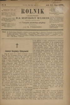 Rolnik : czasopismo dla gospodarzy wiejskich : organ urzędowy c. k. Towarzystwa gospodarskiego galicyjskiego. R.12, T.24, Nr. 8 (6 maja 1879)