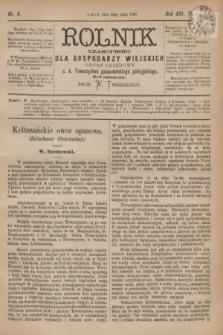 Rolnik : czasopismo dla gospodarzy wiejskich : organ urzędowy c. k. Towarzystwa gospodarskiego galicyjskiego. R.13, T.26, Nr 9 (24 maja 1880)