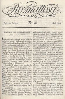 Rozmaitości : pismo dodatkowe do Gazety Lwowskiej. 1828, nr 25