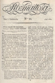 Rozmaitości : pismo dodatkowe do Gazety Lwowskiej. 1828, nr 40