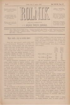 Rolnik : organ urzędowy c. k. galicyjskiego Towarzystwa gospodarskiego. R.28, T.55, Nr. 9 (2 marca 1895)