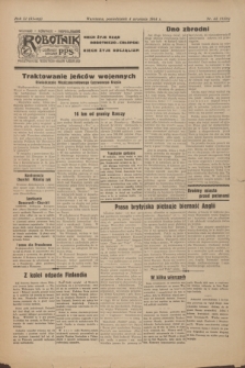 Robotnik : centralny organ PPS. R.51, nr 42 (4 września 1944) = nr 8101