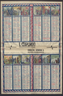 Kalendarz Narodowy. 1939