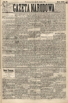 Gazeta Narodowa. 1883, nr 18