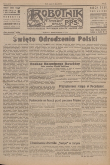 Robotnik : centralny organ P.P.S. R.51, nr 184 (20 lipca 1945) = nr 214