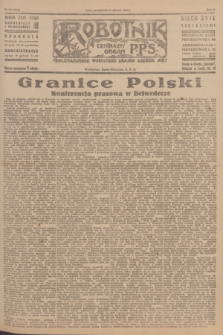 Robotnik : centralny organ P.P.S. R.51, nr 222 (27 sierpnia 1945) = nr 252