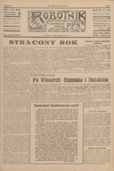 Robotnik : centralny organ P.P.S. R.51, nr 248 (22 września 1945) = nr 278