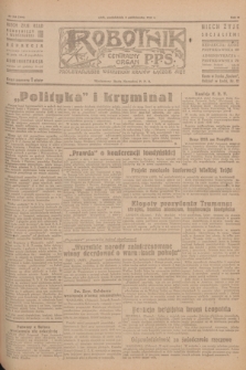 Robotnik : centralny organ P.P.S. R.51, nr 264 (8 października 1945) = nr 294