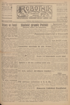 Robotnik : centralny organ P.P.S. R.51, nr 278 (22 października 1945) = nr 308