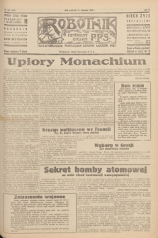 Robotnik : centralny organ P.P.S. R.51, nr 308 (11 listopada 1945) = nr 338