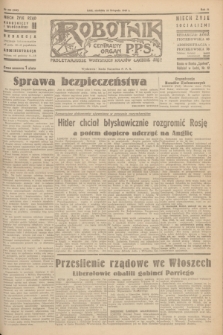 Robotnik : centralny organ P.P.S. R.51, nr 322 (25 listopada 1945) = nr 352