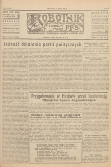 Robotnik : centralny organ P.P.S. R.51, nr 348 (11 grudnia 1945) = nr 378