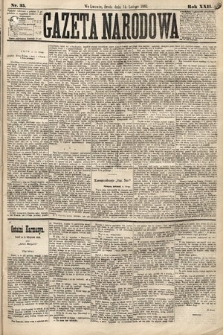Gazeta Narodowa. 1883, nr 35