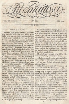 Rozmaitości : pismo dodatkowe do Gazety Lwowskiej. 1834, nr 38