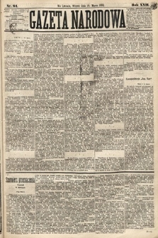 Gazeta Narodowa. 1883, nr 64