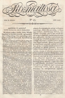 Rozmaitości : pismo dodatkowe do Gazety Lwowskiej. 1834, nr 49