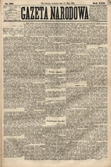 Gazeta Narodowa. 1883, nr 105