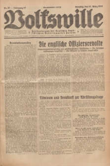 Volkswille : Zentralorgan der Deutschen Sozialistischen Arbeitspartei Polens. Jg.13, Nr. 65 (18 März 1928) + dod.