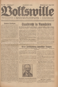 Volkswille : Zentralorgan der Deutschen Sozialistischen Arbeitspartei Polens. Jg.13, Nr. 106 (9 Mai 1928) + dod.