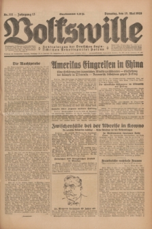 Volkswille : Zentralorgan der Deutschen Sozialistischen Arbeitspartei Polens. Jg.13, Nr. 111 (15 Mai 1928) + dod.