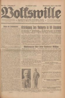 Volkswille : Zentralorgan der Deutschen Sozialistischen Arbeitspartei Polens. Jg.13, Nr. 123 (31 Mai 1928) + dod.