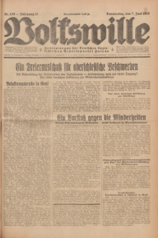 Volkswille : Zentralorgan der Deutschen Sozialistischen Arbeitspartei Polens. Jg.13, Nr. 129 (7 Juni 1928) + dod.