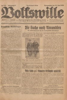 Volkswille : Zentralorgan der Deutschen Sozialistischen Arbeitspartei Polens. Jg.13, Nr. 146 (28 Juni 1928) + dod.