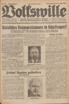 Volkswille : Organ der Deutschen Sozialistischen Arbeitspartei Polens. Jg.16 [i.e.15], Nr. 111 (15 Mai 1930) + dod.