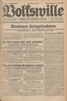 Volkswille : Organ der Deutschen Sozialistischen Arbeitspartei Polens. Jg.16 [i.e.15], Nr. 130 (7 Juni 1930) + dod.