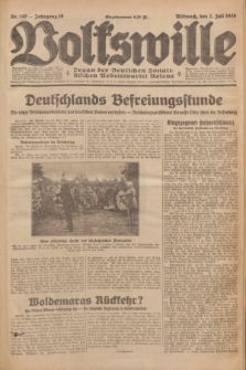 Volkswille : organ der Deutschen Sozialistischen Arbeitspartei Polens. Jg.16 [i.e.15], Nr. 149 (2 Juli 1930) + dod.