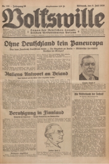 Volkswille : organ der Deutschen Sozialistischen Arbeitspartei Polens. Jg.16 [i.e.15], Nr. 155 (9 Juli 1930) + dod.