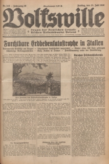 Volkswille : organ der Deutschen Sozialistischen Arbeitspartei Polens. Jg.16 [i.e.15], Nr. 169 (25 Juli 1930) + dod.