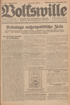 Volkswille : Organ der Deutschen Sozialistischen Arbeitspartei Polens. Jg.16 [i.e.15], Nr. 255 (5 November 1930) + dod.