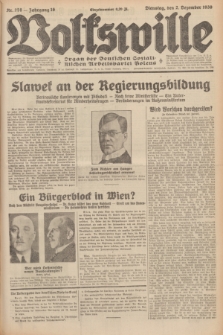 Volkswille : Organ der Deutschen Sozialistischen Arbeitspartei Polens. Jg.16 [i.e.15], Nr. 278 (2 Dezember 1930) + dod.