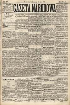 Gazeta Narodowa. 1883, nr 171