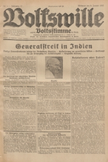 Volkswille : zugleich Volksstimme für Bielitz : Organ der Deutschen Sozialistischen Arbeitspartei in Polen. Jg.18, Nr. 4 (6 Januar 1932) + dod.