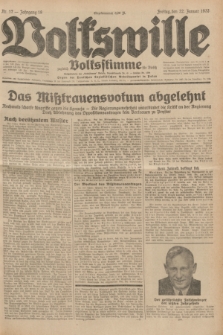 Volkswille : zugleich Volksstimme für Bielitz : Organ der Deutschen Sozialistischen Arbeitspartei in Polen. Jg.18, Nr. 17 (22 Januar 1932) + dod.