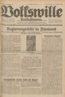 Volkswille : zugleich Volksstimme für Bielitz : Organ der Deutschen Sozialistischen Arbeitspartei in Polen. Jg.18, Nr. 51 (3 März 1932) + dod.