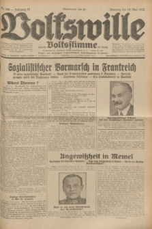 Volkswille : zugleich Volksstimme für Bielitz : Organ der Deutschen Sozialistischen Arbeitspartei in Polen. Jg.18, Nr. 106 (10 Mai 1932) + dod.