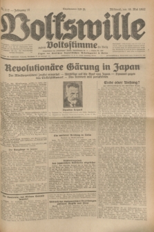 Volkswille : zugleich Volksstimme für Bielitz : Organ der Deutschen Sozialistischen Arbeitspartei in Polen. Jg.18, Nr. 112 (18 Mai 1932) + dod.